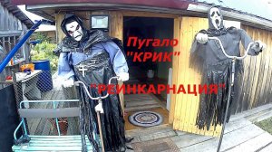 Пугало крик "ИНКАРНАЦИЯ". Лучшее пугало для сада и огорода!