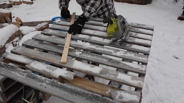 Xmas Tree Pallet Wood Project смотреть онлайн