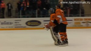 Шоу игроков Ермака после игры с Ижсталью