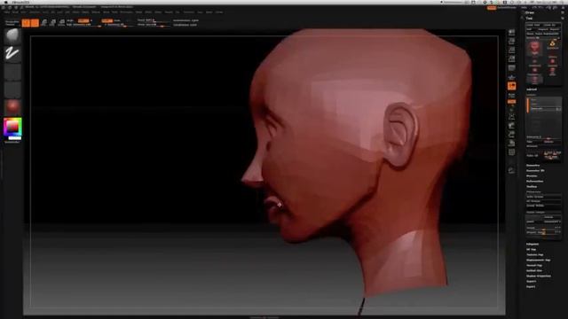 Maya and zBrush mirroring blendshapes tutorial смотреть онлайн