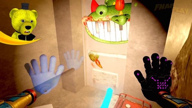 Битва с Пианозавром Poppy Playtime: Chapter 4 смотреть онлайн