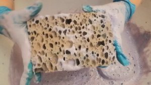 АСМР, паста, губки, много пены, полоскание