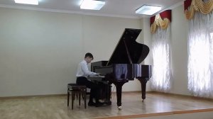 Онацкий Сергей 12 лет, Черни Этюд №3 ор 299