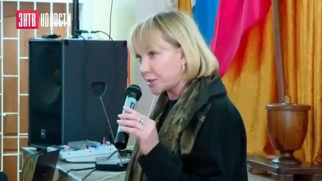 Елена Яковлева посетила Энергодар 12.01.24год смотреть онлайн