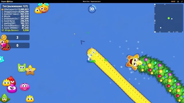Worm Hunt - Червячная охота играл со 139 до 29 места смотреть онлайн