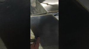Установка лодочного мотора с ногой L на лодку Вельтбот с транцем под ногу S.
