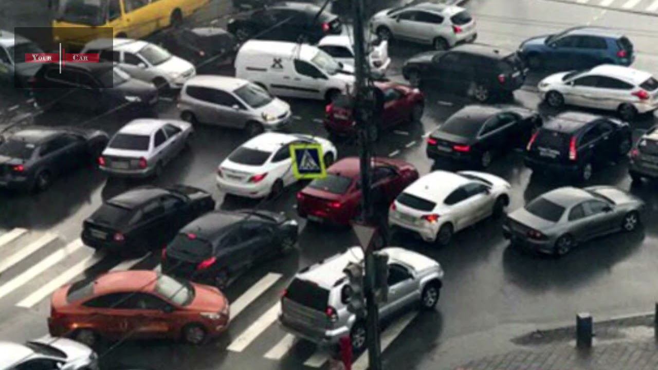 Штраф за выезд на перекресток при заторе