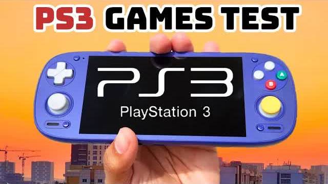 PS3 игры на RETROID POCKET 5 - RPCS3 с ROCKNIX смотреть онлайн