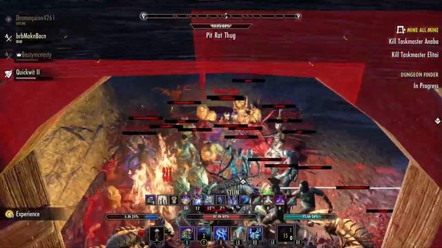 ESO: low level necro-tank running dungeon solo.. смотреть онлайн