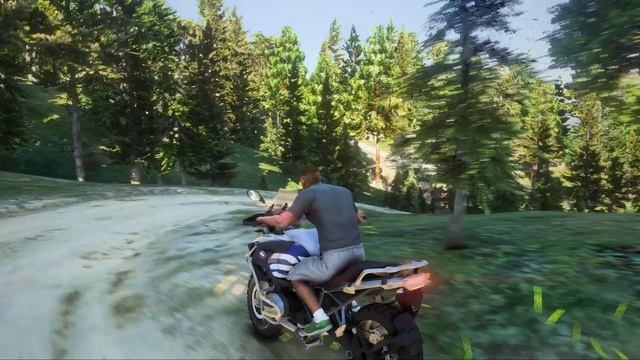 Feels Like GTA 6 - Ride On Adventure Bike - GTA 5 Ultra Realistic Graphic Mods смотреть онлайн