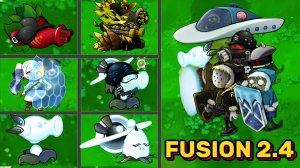 PVZ Fusion 2.4.1: Испытание — Все новые ультимативные растения-фьюжн и зомби