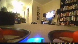 LS-008D 5.8G 40CH 2000mA Built-in Battery DVR Diversity FPV Goggles For RC Model