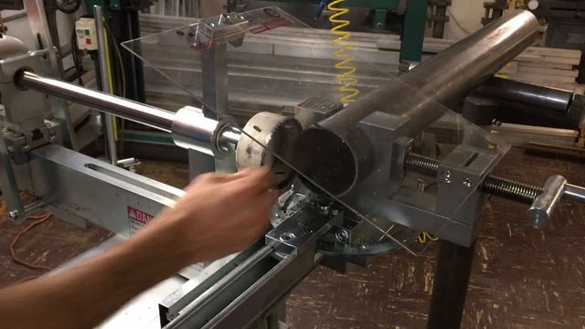 Standard 4" Hole Saw, 4" Steel Tube, On The Modular Tubing Notcher System смотреть онлайн