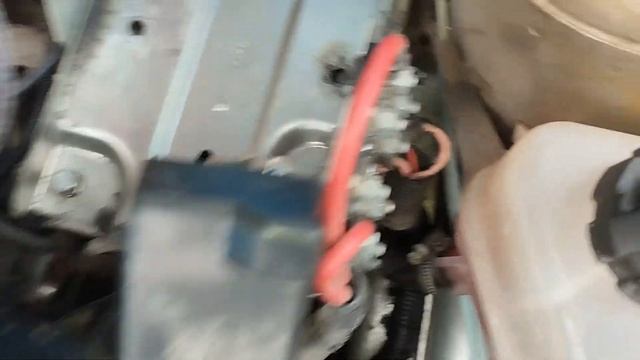 40390 км. Гранта. Попытка смазки механизмов переключения и выбора передач. смотреть онлайн