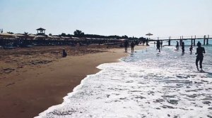 Пляж Sueno Hotels Beach 5* Side.Турецкий отель. Сентябрь.