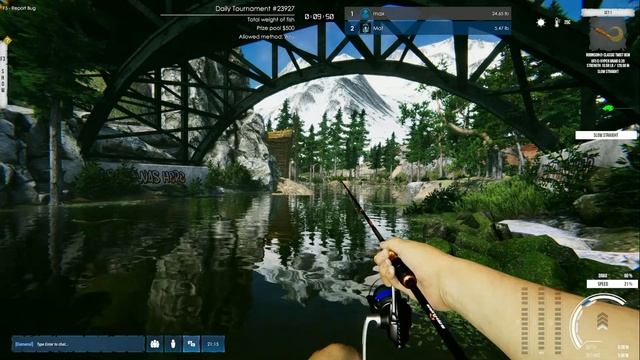 Ultimate Fishing Simulator 2 Daily Tournament Jackson National Park смотреть онлайн