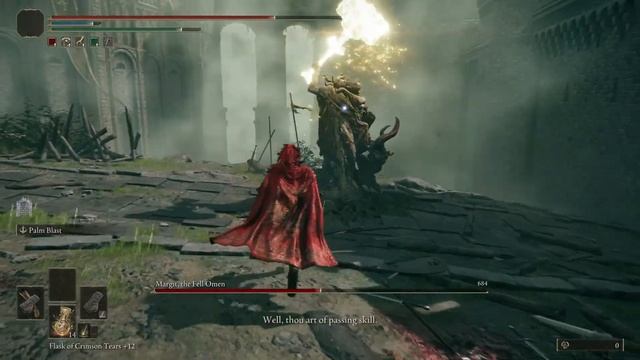 ELDEN RING Margit Destroyed by Radhan Martial Arts смотреть онлайн