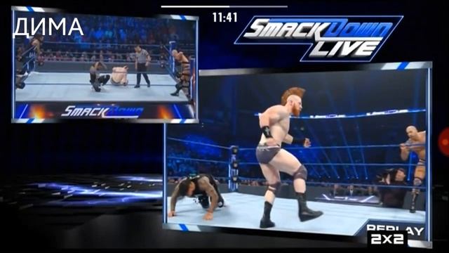 21/01/2019 шоу реслинг на русском языке подписайть  на мой канал