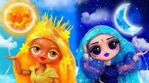 Девушка День vs девушка Ночь - 10 идей для ЛОЛ ОМГ