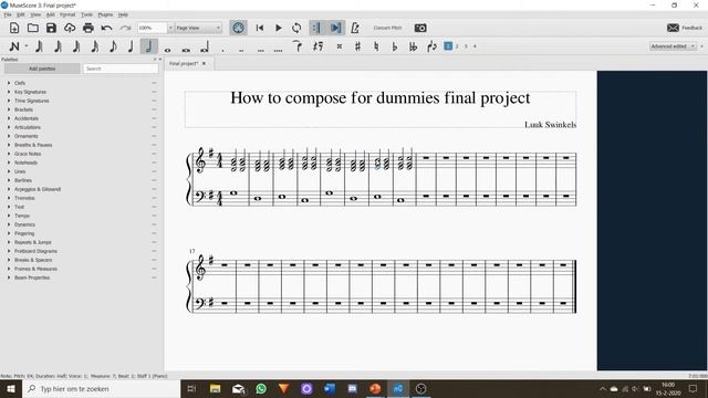 Compose for dummies lesson 21 (First A section) смотреть онлайн