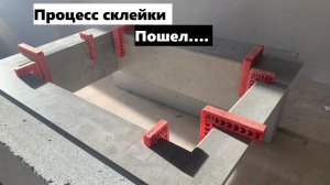 Делаем раковину из керамогранита на объекте! Ч2