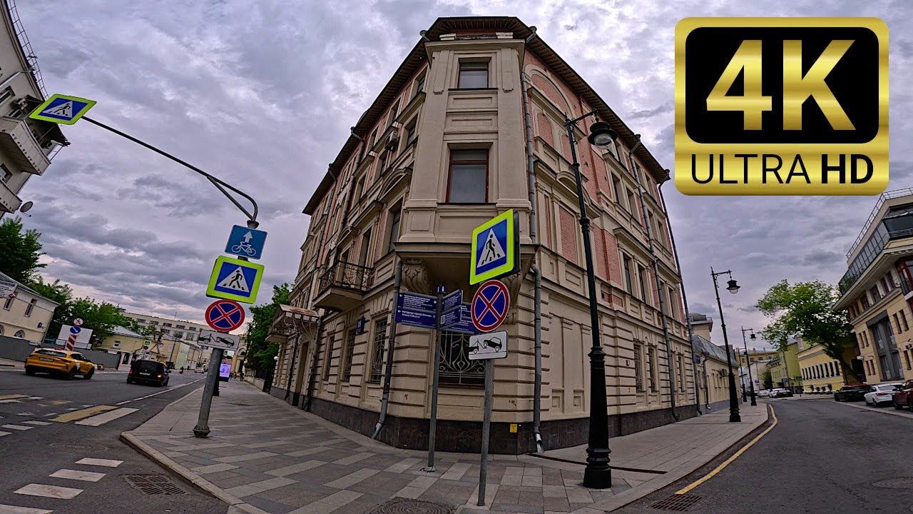 Walking Tour 4K | Bolshaya Ordynka, Moscow