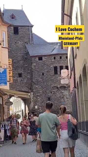 I LOVE COCHEM | TOURIST DESTINATION | GERMANY 🇩🇪 #shorts смотреть онлайн