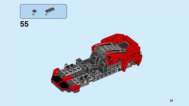 LEGO 76895 Ferrari F8 Tributo (4K) - building instructions смотреть онлайн