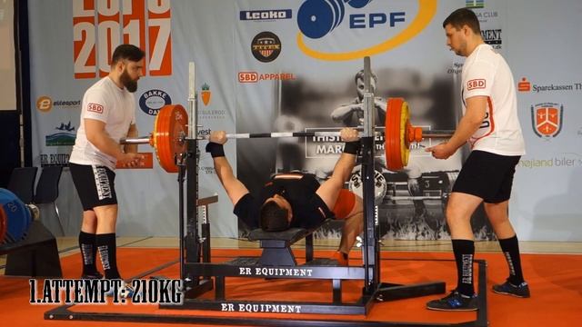 MICHAEL SCHREMS | EUROPEAN CLASSIC POWERLIFTING CHAMPIONSHIP 2017 смотреть онлайн