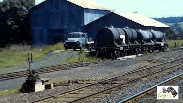 Working on the railroad, filmed using a super 8mm movie camera. смотреть онлайн