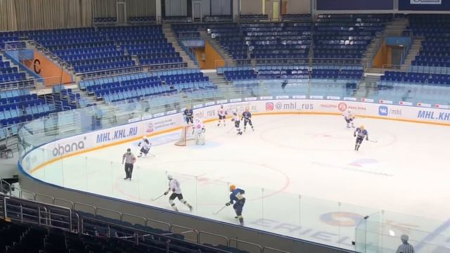 Атлант - Капитан ЮХЛ ч4 5:4 110119 смотреть онлайн