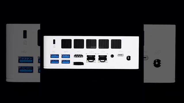 FIREBAT Мини-ПК A8. AMD Ryzen 7 8845HS, RAM 16 ГБ, SSD 1024 ГБ, AMD Radeon 780M, Windows 11 Pro