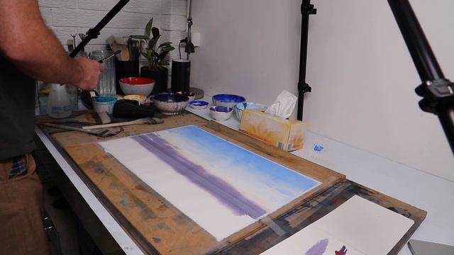 Sunset Watercolour Demonstration смотреть онлайн