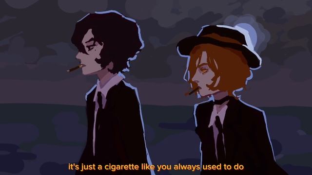 THE CIGARETTE DUET - ANIMATION | Bungou Stray Dogs смотреть онлайн