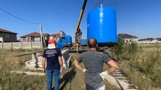 2021 04 05 Установка бака в "Парке дружбы" п. Айкаван смотреть онлайн