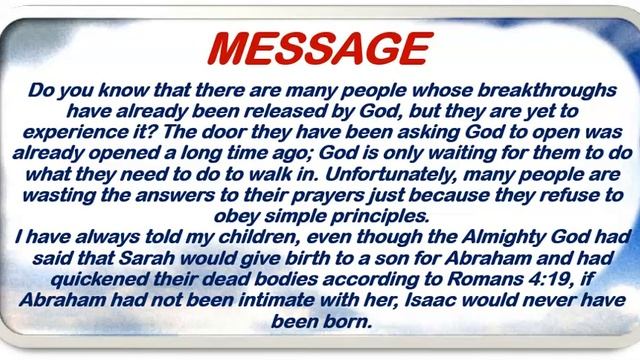 Open Heavens Devotional August 9th, 2024 by Pastor E. A. Adeboye/Live By His Principles 2 смотреть онлайн
