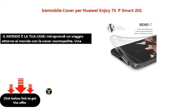 kwmobile Cover per Huawei Enjoy 7S P Smart 201 смотреть онлайн