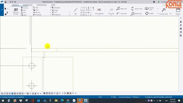 Tekla 2022 | New Concept for Fabrication drawing in TS2022 смотреть онлайн