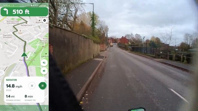 Trying out the Cyclers Bike Navigation App смотреть онлайн