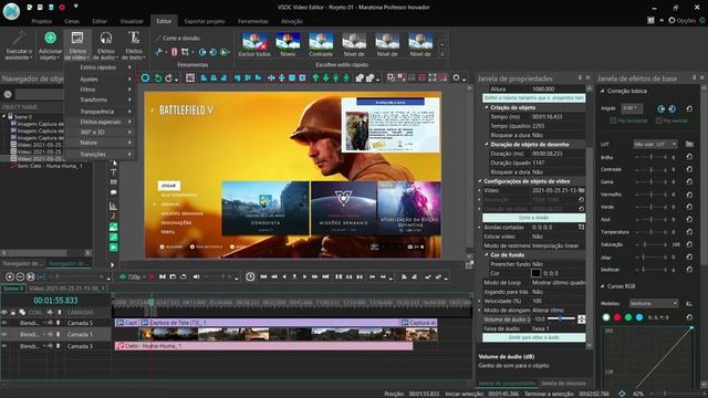 9# - MARATONA - EDIÇÃO EFEITOS NO VSDC! смотреть онлайн