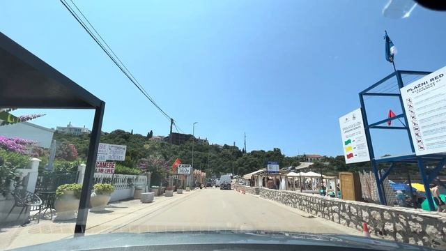 UTJEHA (Uvala maslina) Driving to the Beach, MNE Crna Gora July 2023 - Utjeha vožnja do plaže смотреть онлайн
