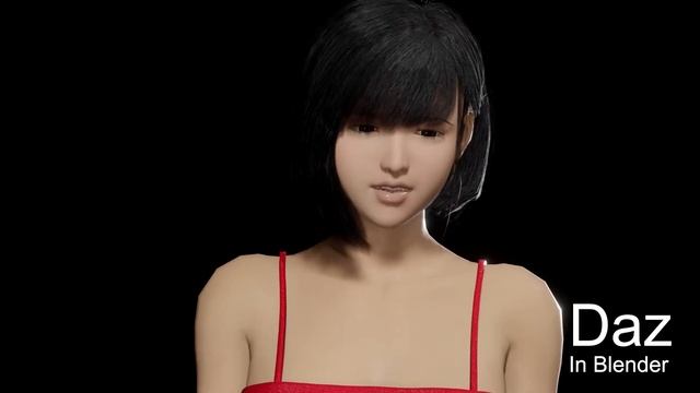 test mmd's vmd to Daz and CC3 blender addon 01 смотреть онлайн