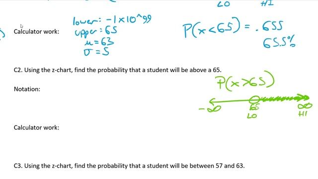 Statistics: Above, Below, and Between problems (on a Normal Curve) using the calculator смотреть онлайн