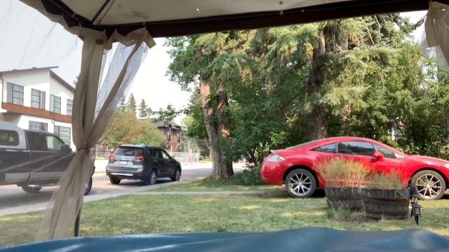 DAY 1 MITSUBISHI ENGINE SWAP 6G75 (PUTTING UP TENT PLACING CAR & ENGINE) смотреть онлайн