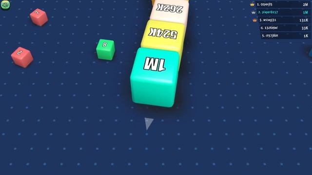 Reached 17 Million Cubes - Cubes 2048.io