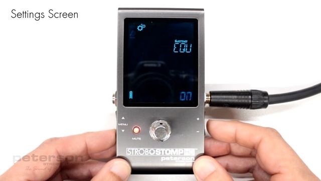 StroboStomp HD Video Instruction Manual - 13 - Settings Screen смотреть онлайн