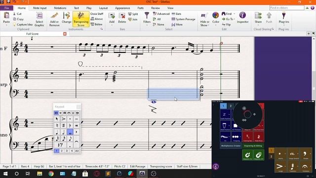 Sibelius & Open Stage Control: Showcase #01 смотреть онлайн