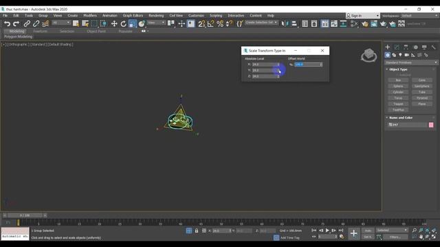 Hướng dẫn lệnh Scale 3dsmax 2020 | Thu phóng đối tượng trong 3dsmax 2020 | bunnyht смотреть онлайн