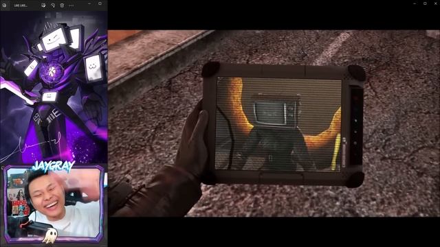 JAYGRAY KHOÁI KHOÁI VÌ CAMERA KIRITO LỘ MẶT THẬT*KHỨA G-MAN ĐÃ BỊ 3 TITAN BẮT SKIBIDI TOILET 73 P1