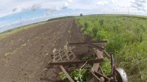 Вспашка на ЮМЗ -6